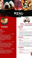 Zuru Zuru Hmo menu