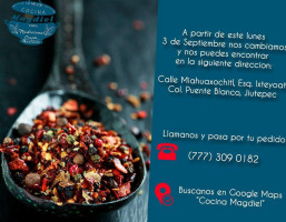 Cocina Magdiel food