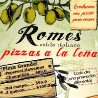 Romes-pizza food