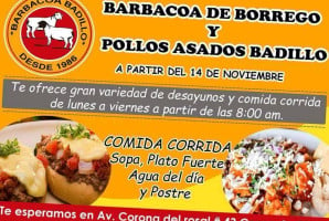 Barbacoa De Borrego Y Pollos Asados Badillo food