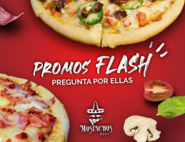 Pizza Mostachos food