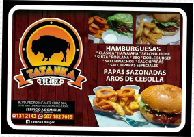 Tatanka Burger food