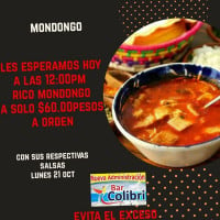 El Colibri food