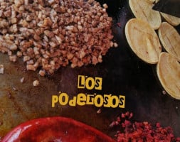 Tacos Los Poderosos food