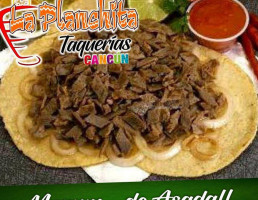 Taquería 'la Planchita ' food