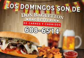 Don Baguetton food