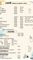 Mercedes Silva Av. La Luna menu