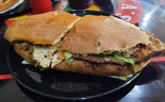 Tortas El Profe food