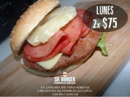 Sr. Burger food