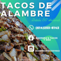 Barrera's Tacos Y Más food