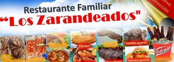 Los Zarandeados food