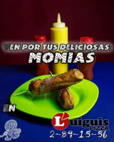 Luiguis Pizza food