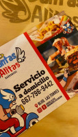 Santas Alitas Barrancos food