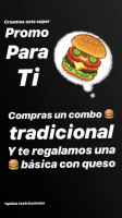 La Barra Hamburguesas De Tradición food