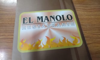 El Manolo menu