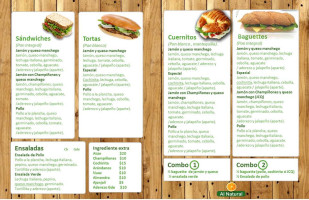 Al Natural Cln menu