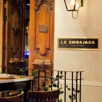 La Embajada outside