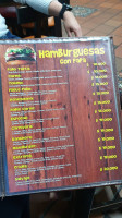 Three Elephants menu