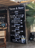 Tacos Beer food