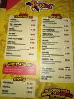 Pizza Xtreme menu