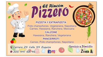 El Rincon Pizzero inside