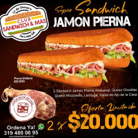 Club Sándwich Más food