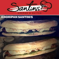 Santinis Chorizos Gourmet menu