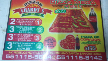 Pizzas Chardys 2x1 food