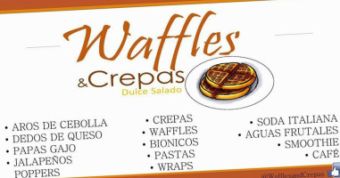 Waffles Crepas food