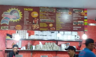 Taqueria Guadalajara menu