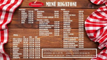 Rigatoni Italianisimo. menu