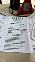 Muerte A La Pizza Falsa Roma menu