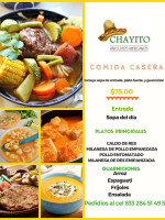 Antojitos Chayito food