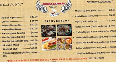 Cocina Express Angel inside