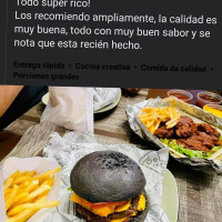 Mexican Black Burger food