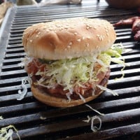 Hamburguesas Al Carbon food