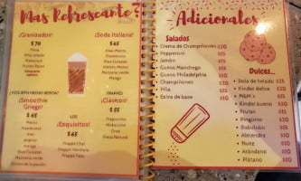 Bicicrepas Ixtapaluca menu