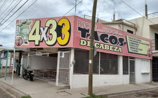 Tacos De Cabeza food