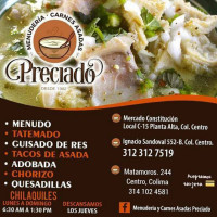 Menuderia Y Carnes Asadas Preciado food