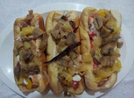 Hot Dogs Y Hamburguesas Pancho food