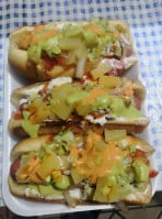 Hot Dogs Y Hamburguesas Pancho food