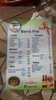 Mariscos Rubi menu