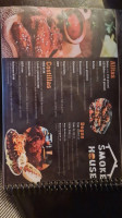 Smoke House San Jacinto menu