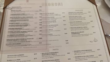 Negroni Midtown menu