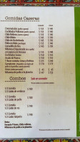 La Brasita menu