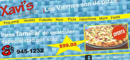 Los Faroles Pizza Y Pollo food