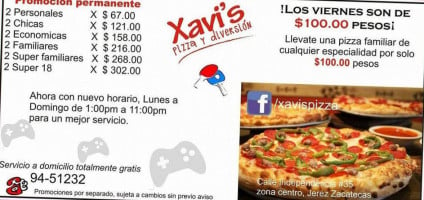 Los Faroles Pizza Y Pollo food