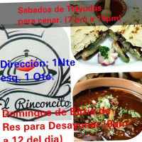 El Rinconcito food