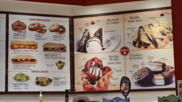 Aldo's Gelato menu