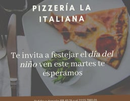 Pizzería La Italiana food